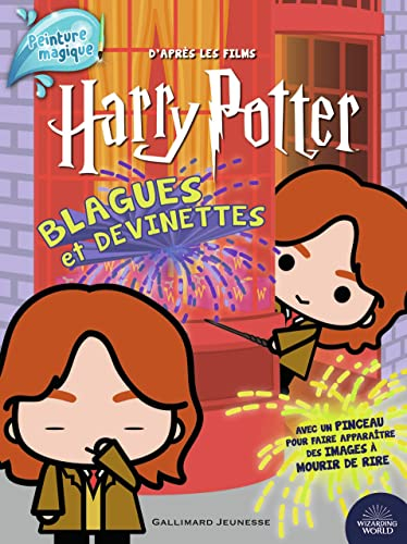 Harry Potter : blagues et devinettes, peinture magique : d'après les films