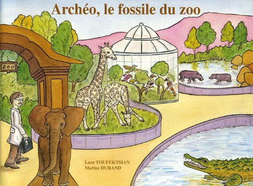 archéo, le fossile du zoo : lot de 5 exemplaires
