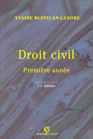 droit civil. première année, 11ème édition