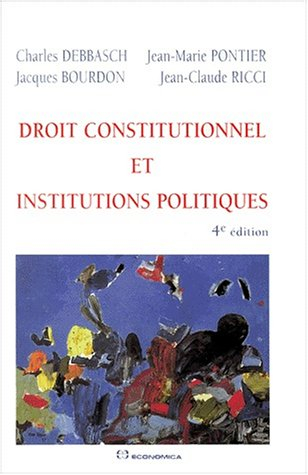 Droit constitutionnel et institutions politiques