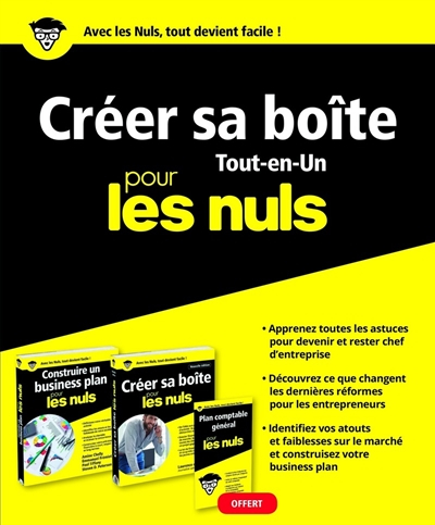 Créer sa boîte, pour les nuls. Construire un business plans pour les nuls. Plan comptable général po