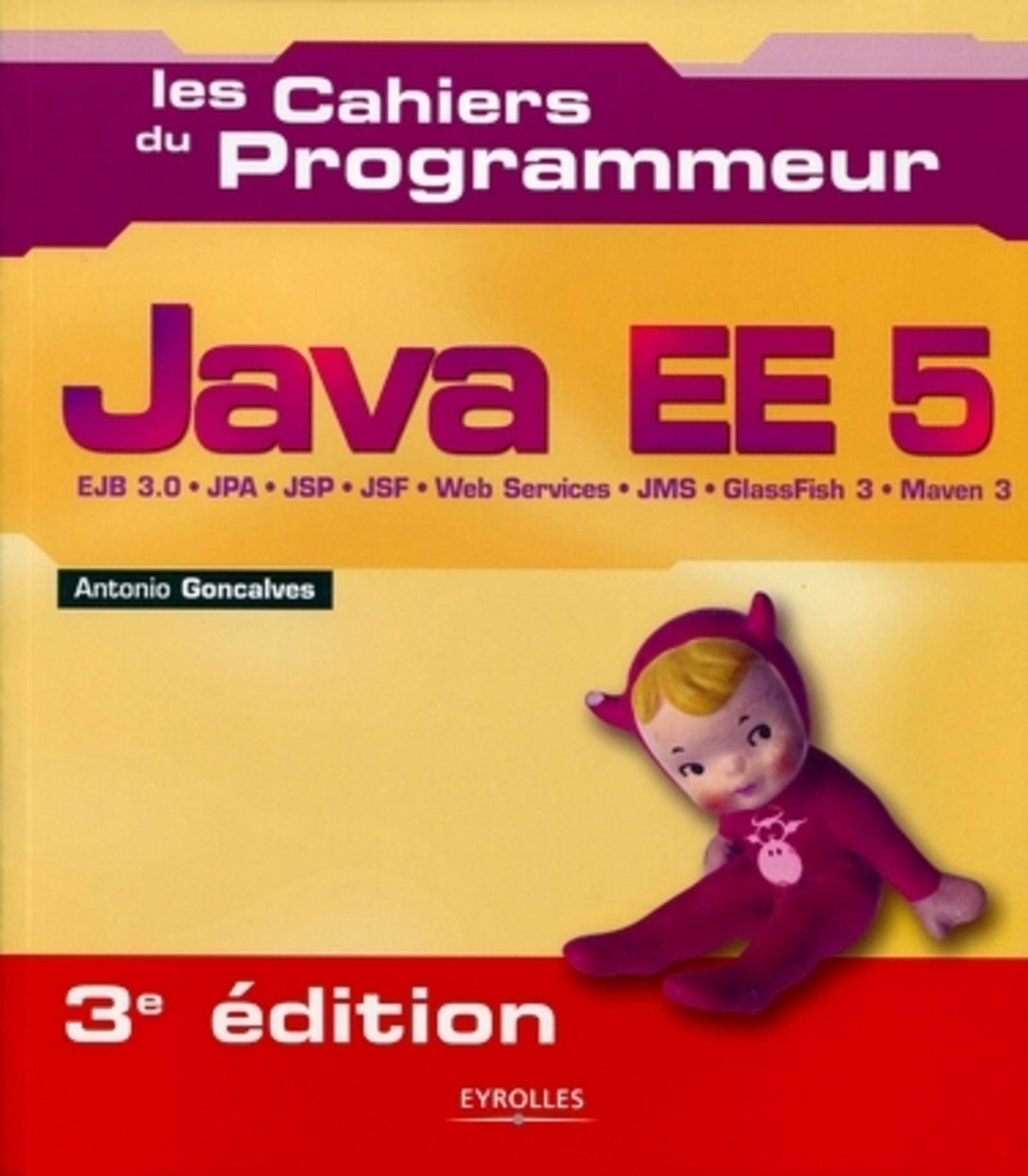Java EE 5 : EJB 3.0, JPA, JSP, JSF, Web services, JMS, GlassFish 3, Maven 3