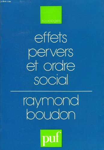 Effets pervers et ordre social