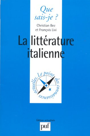 La littérature italienne