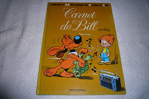 Boule et Bill, tome 13 : Carnets de Bill