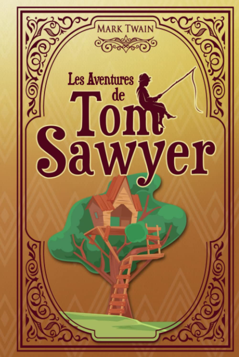 Les aventures de Tom Sawyer - Mark Twain: Édition illustrée | 233 pages Format 15,24 cm x 22,86 cm