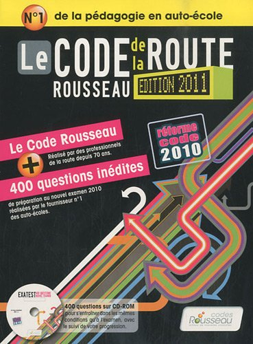 Livre Code de la Route B - CODE ROUSSEAU  Guide Best-seller pour le Permis  de Conduire