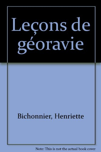 leçons de géoravie