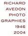 Richard Avedon : photographies 1946-2004