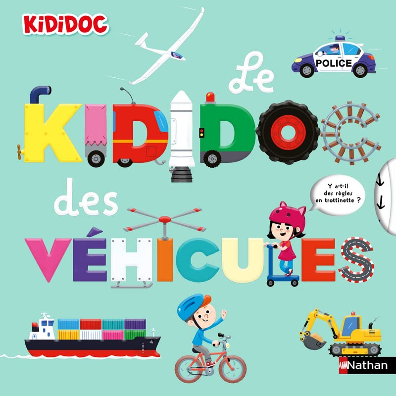 Le kididoc des véhicules