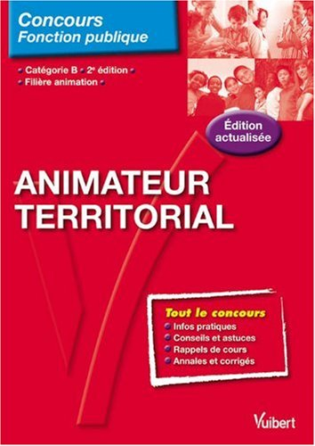 Animateur territorial : filière animation, catégorie B