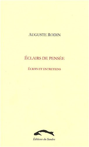 Eclairs de pensée : écrits et entretiens