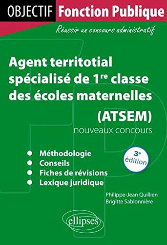 Agent territorial spécialisé de 1re classe des écoles maternelles (ATSEM) : nouveaux concours