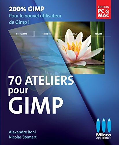 70 ateliers pour Gimp : la retouche d'image et la création numérique faciles et gratuites !