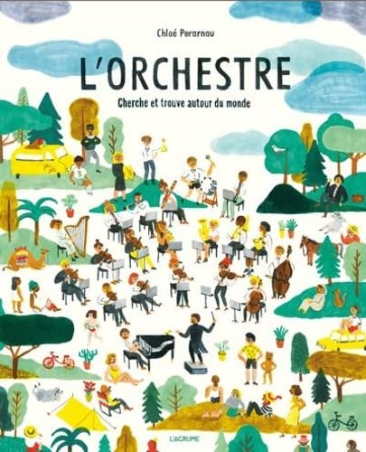 L'orchestre - Album Cherche et Trouve - Dès 4 ans