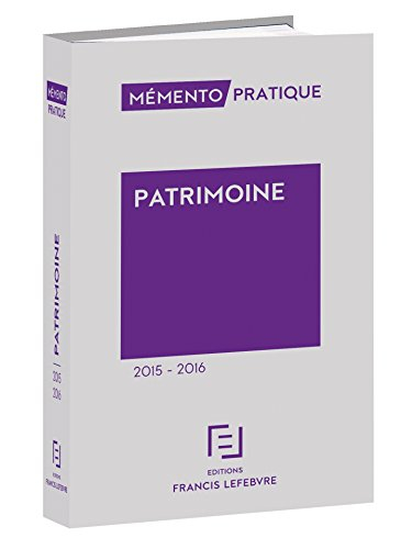 Patrimoine 2015-2016