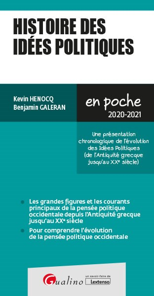 Histoire des idées politiques : une présentation chronologique de l'évolution des idées politiques (