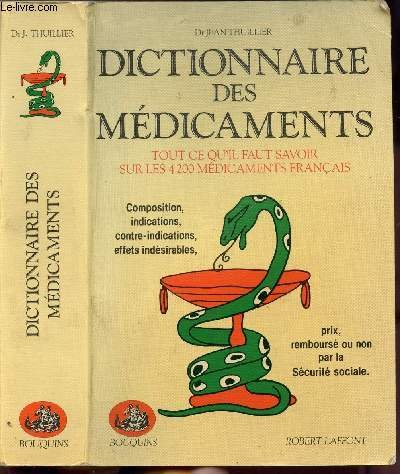 dictionnaire des médicaments