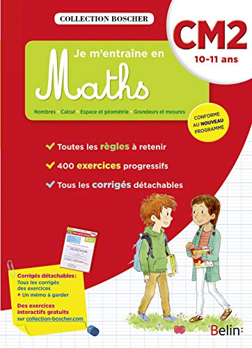 Je m'entraîne en maths : CM2, 10-11 ans : conforme au nouveau programme