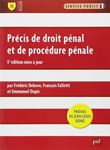 Précis de droit pénal et de procédure pénale