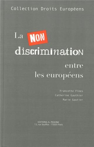 La non-discrimination entre les Européens