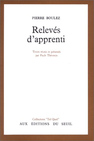 Relevés d'apprenti