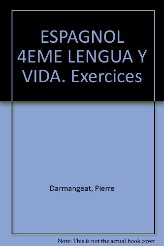 Lengua y vida : 01 : Classe de 4e. Langue 2