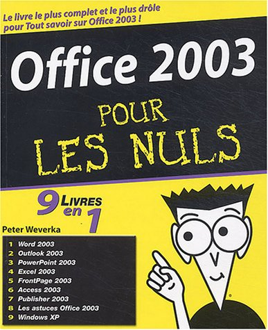 Office 2003 pour les nuls : 9 livres en 1