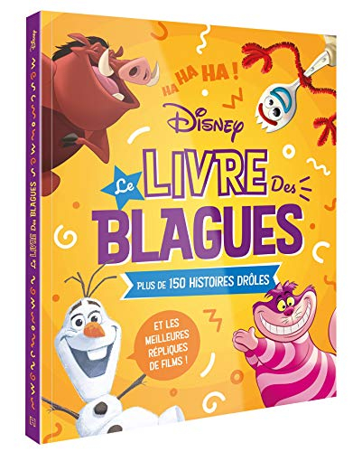 Le livre des blagues : plus de 150 histoires drôles et les meilleures répliques de films !