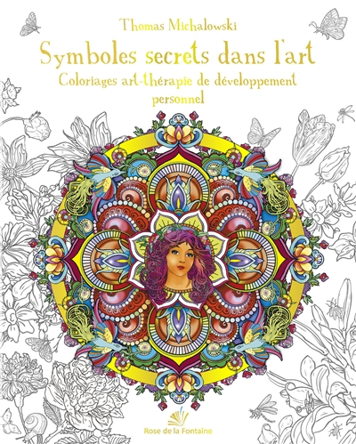 Symboles secrets dans l'art : coloriages art-thérapie de développement personnel