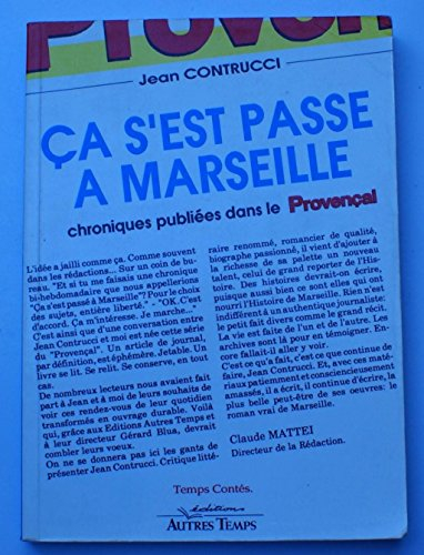 Ca s'est passé à Marseille. Vol. 3