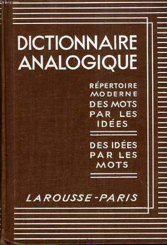 dictionnaire analogique