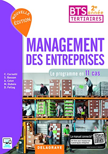 Management des entreprises, BTS tertiaires 2e année : le programme en 11 cas