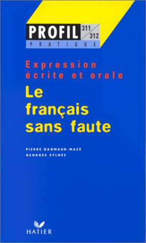 Le français sans faute