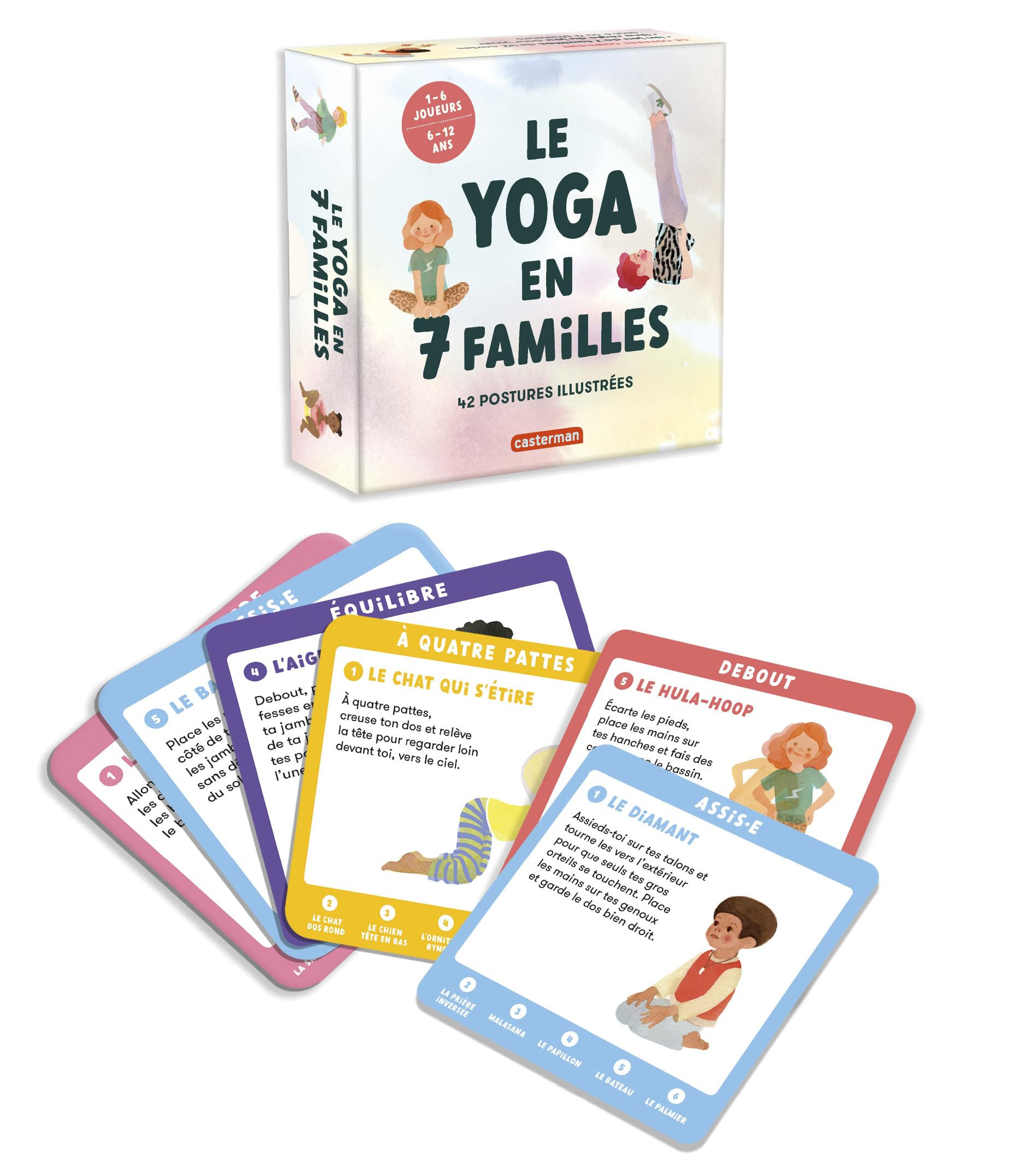 Le yoga en 7 familles : 42 postures illustrées