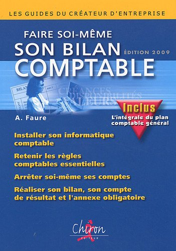 Faire soi-même son bilan comptable