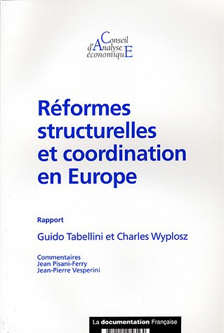 Réformes structurelles et coordination en Europe : rapport