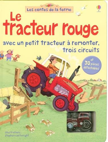 Le tracteur rouge