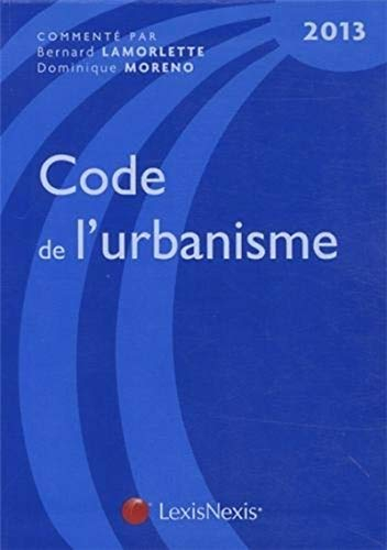 Code de l'urbanisme 2013