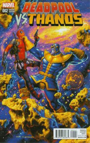 Marvel universe hs 1 v2 : Deadpool vs Thanos