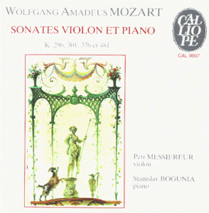 sonates pour violon k 301, 481, 376 & 296