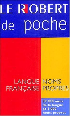 Le Robert de poche : langue française et noms propres