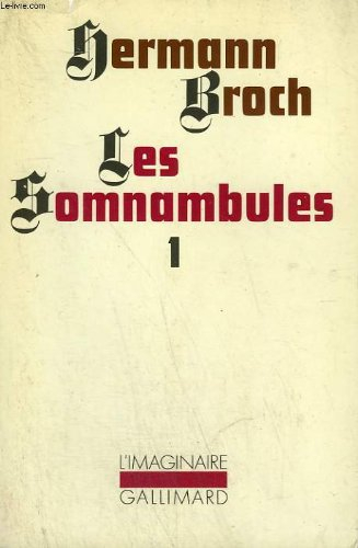 les somnambules tome 1