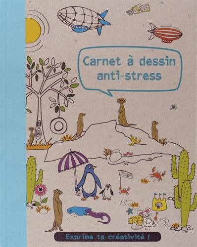 Carnet à dessin anti-stress