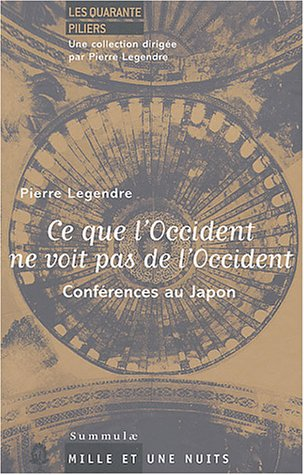 Ce que l'Occident ne voit pas de l'occident : conférences au Japon