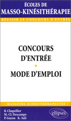 Concours d'entrée, mode d'emploi