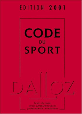 Code du sport 2001