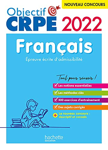 Français : épreuve écrite d'admissibilité : nouveau concours 2022