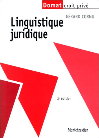 la linguistique juridique