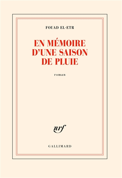 En mémoire d'une saison de pluie